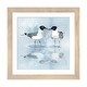 preview thumbnail 4 of 18, iCanvas "Kissing Laughing Gulls" by Thomas Little Natural - 16x16x1