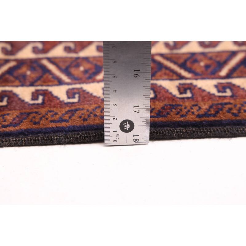 ECARPETGALLERY Hand-knotted Teimani Brown Wool Rug - 3'5 x 6'3