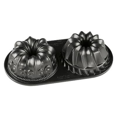 Nordic Ware Platinum Aluminum Bundt Duet Pan
