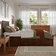preview thumbnail 108 of 131, AFI Nantucket Platform Bed with Matching Footboard & Storage Drawers