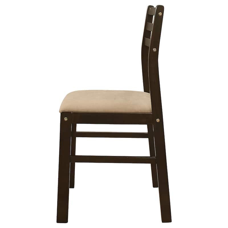 Bucknell 3-piece Round Drop Leaf Dining Table Set