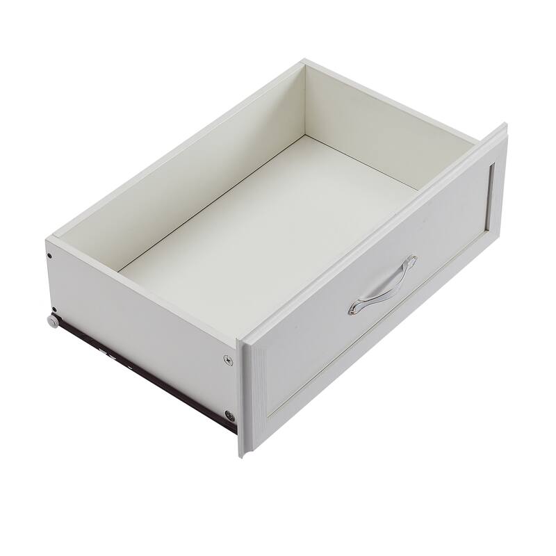 9-Drawer White Dresser