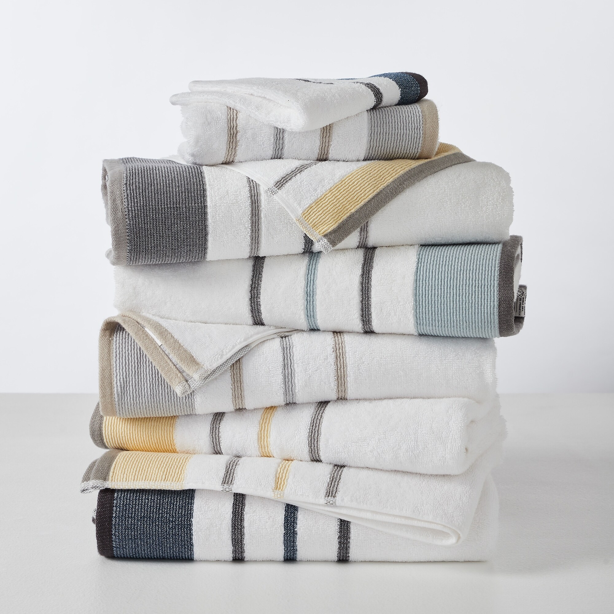 Linery Co. Combed Cotton Absorbent Durable Decorative Towel Set On Sale Bed Bath Beyond 17740360