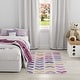preview thumbnail 8 of 7, Nourison Imagination Indoor only Multicolor Pastel Hearts Graphic Area Rug