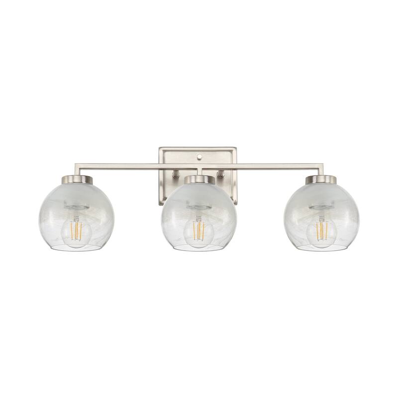 Golden Lighting 3094-BA3 Elliott 3 Light 25" Wide Vanity Light