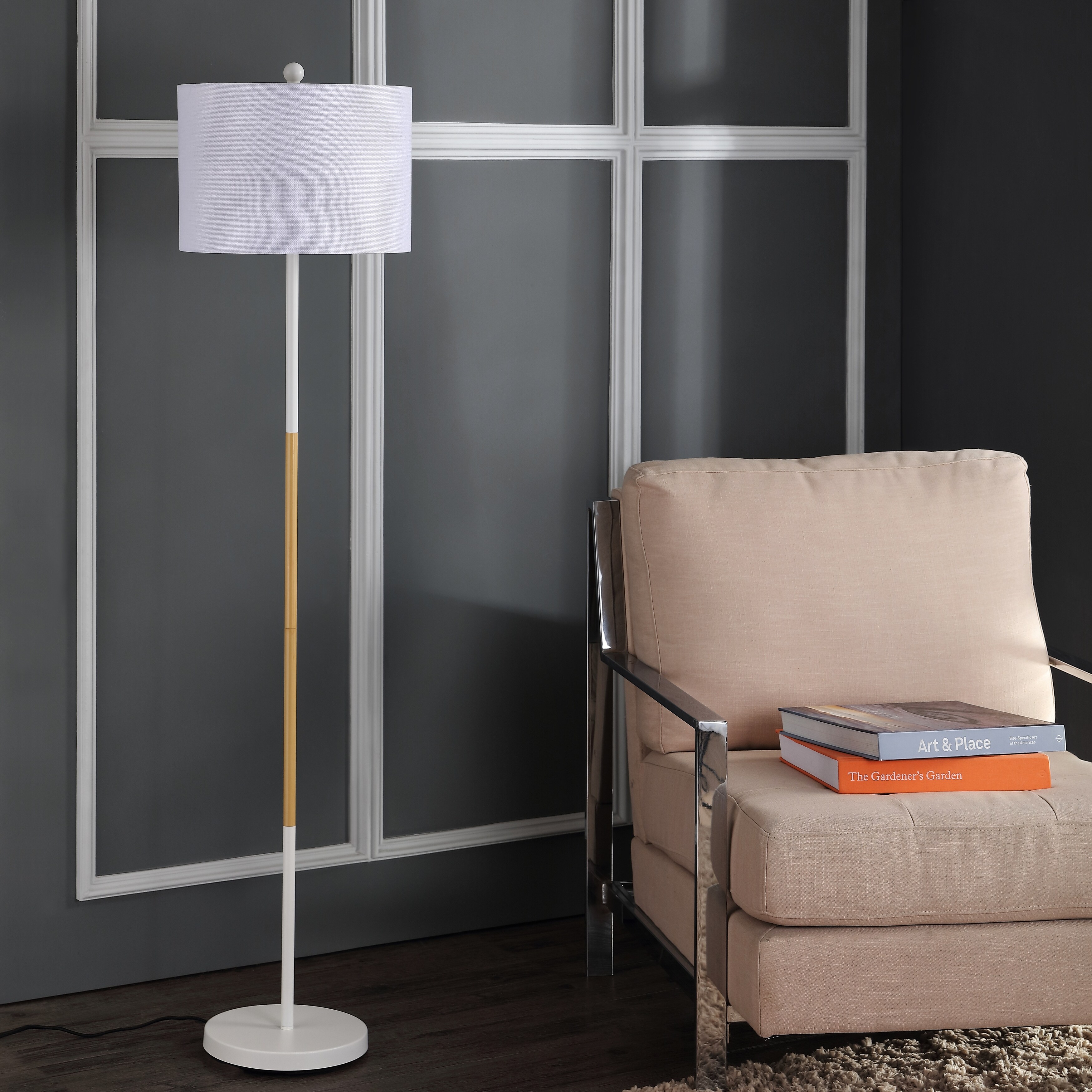 Safavieh Melrose Floor Lamp White