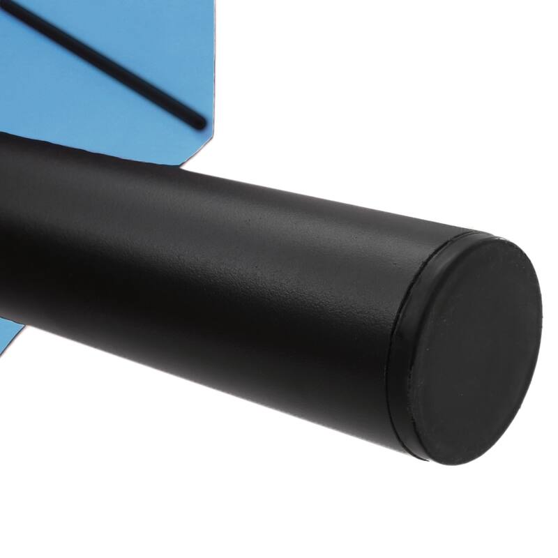 15x9 ft Large Double-Sided Rectangular Outdoor Twin Patio Market Umbrella with light and base- blue