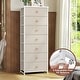 preview thumbnail 19 of 68, Slim Tall Vertical 7-Drawer Chest Dresser Closet Storage Organizer Unit for Bedroom