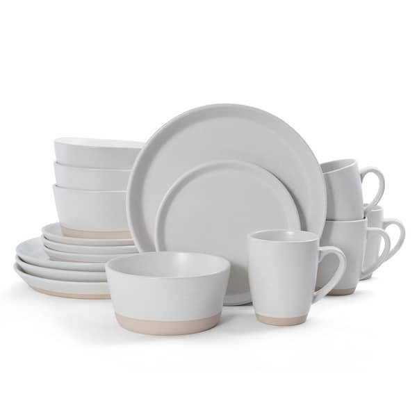 Pfaltzgraff Hudson Cream 16PC Dinnerware Set, Service for 4