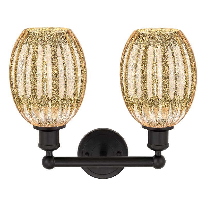 Innovations Lighting Endless Possibilities Edison - Preston - 2 Light 15" Bulb Shade Bath Vanity Light