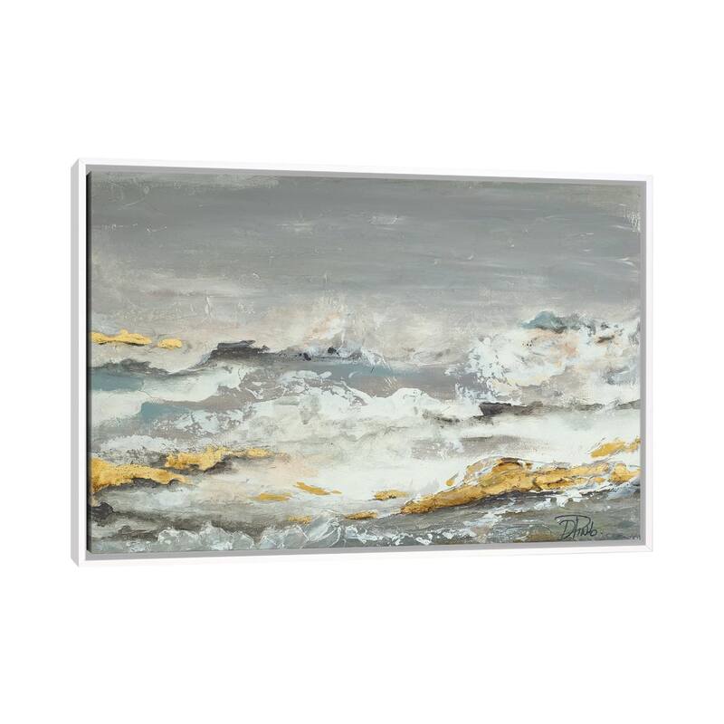 Large Wall Art, Framed Art, Abstract, by Patricia Pinto - White