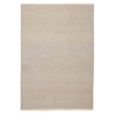 Ankara FW Grey Kilim 5'7" x 8'0" - 5'7 x 8'0