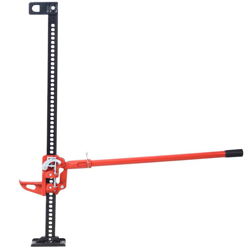 High Lift Farm Jack, 48" Utility Farm Jack, 7000 lbs Capacity Ratcheting Off Road Utility Jack, Heavy-Duty Farm Jack