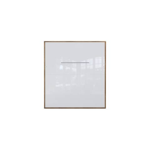 INVENTO Murphy bed with mattress 70.9x78.7 inch