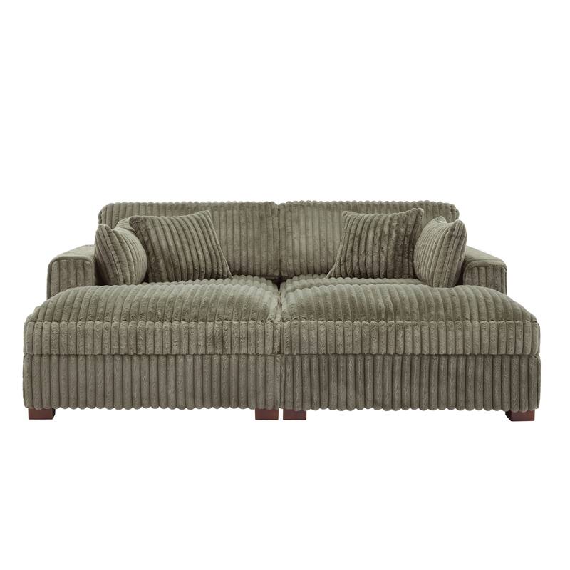 Modular Sectional Fabric Sofa for Living Room & Bedroom
