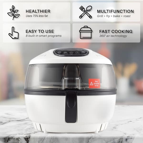 Smart Air Fryer - Multifunctional Electric Frying Pan & Oven - Fry, Bake,  Roast & Grill!