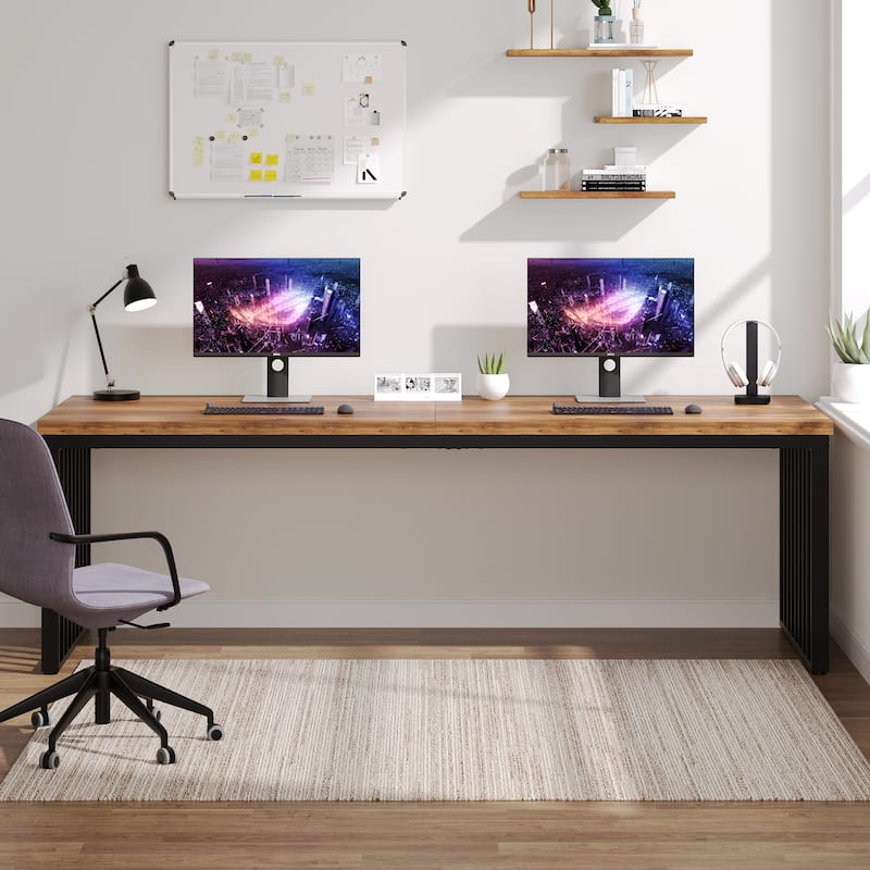 78.74-inch Double Computer Desk for Home Office