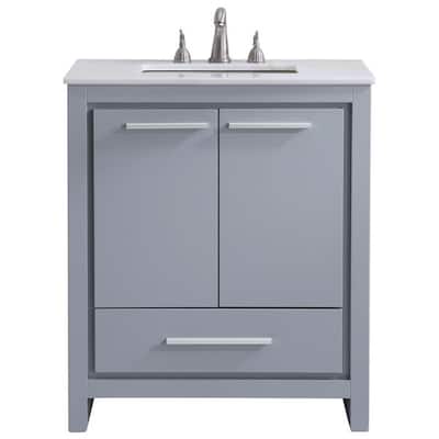 Elegant Lighting VF-1028 Filipo 30" Free Standing Single Basin Vanity