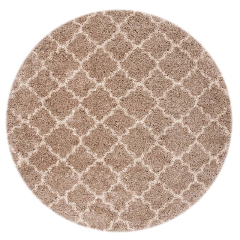 SAFAVIEH Hudson Shag Vitchka Glam Trellis 2-inch Area Rug