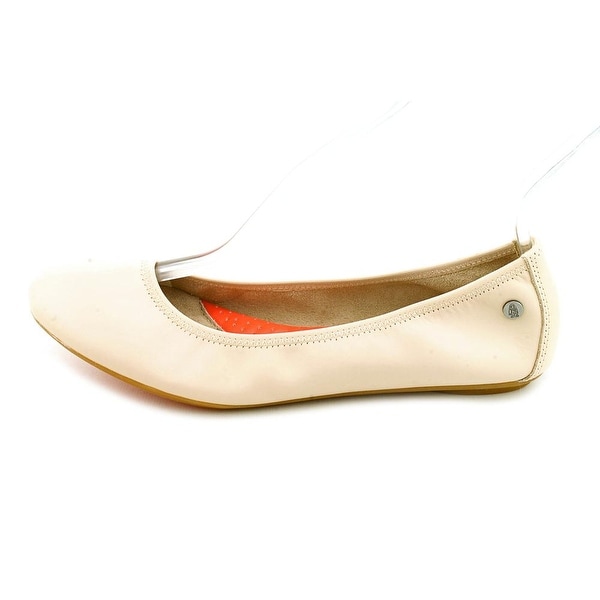 hush puppies nude ballet flats