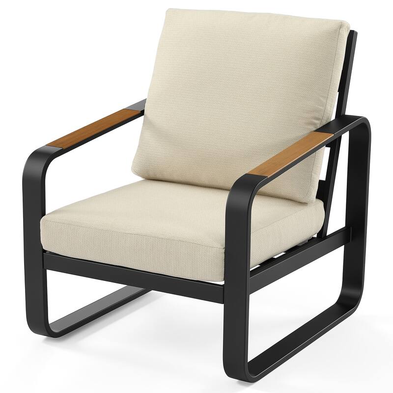 Outdoor Patio Conversation Sofa Set with Cushions