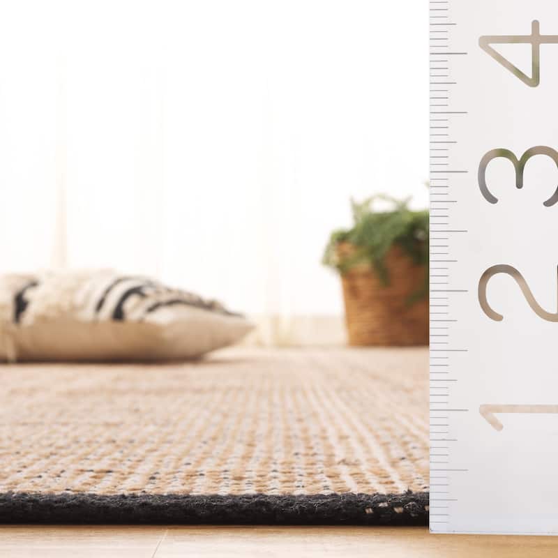 SAFAVIEH Handmade Organica Hodd Jute & Cotton Rug