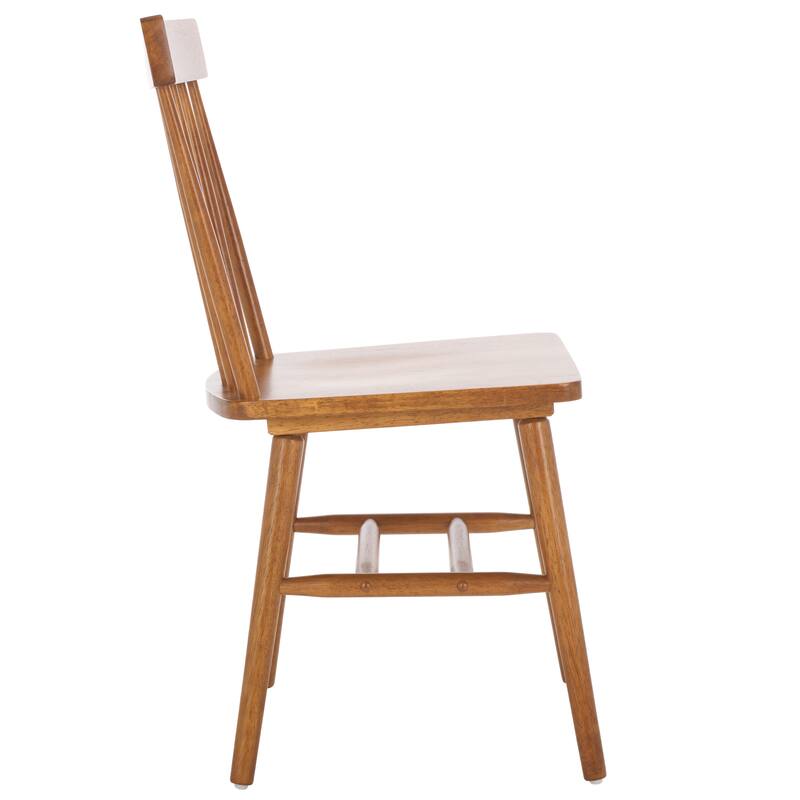 SAFAVIEH HOME Aziel Spindle Dining Chair (Set of 2) - 16"W x 20"D x 34"H