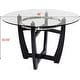 preview thumbnail 34 of 32, Faux Leather Dining Chairs Or Round Glass Dining Table
