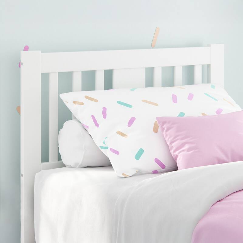 AFI Tahoe Slatted Wood Headboard - White - Twin
