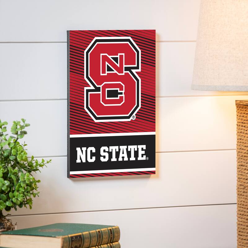 North Carolina State University Foam Core Wall Decor - White