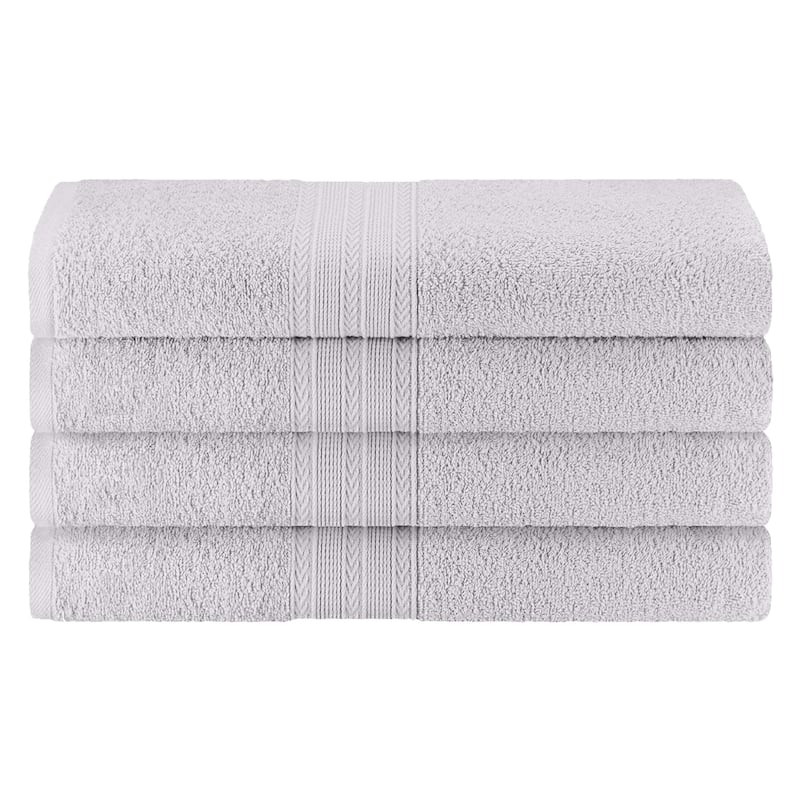Eco-Friendly Sustainable Cotton Bath Towel by Superior (Set of 4)