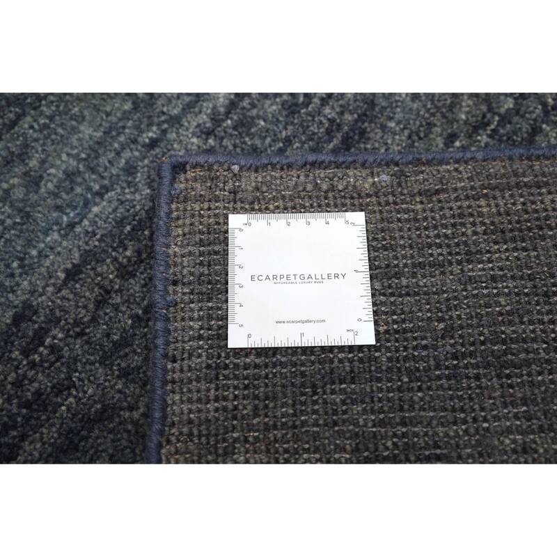 ECARPETGALLERY Hand-knotted Kashkuli Gabbeh Navy Wool Rug - 5'4 x 7'7