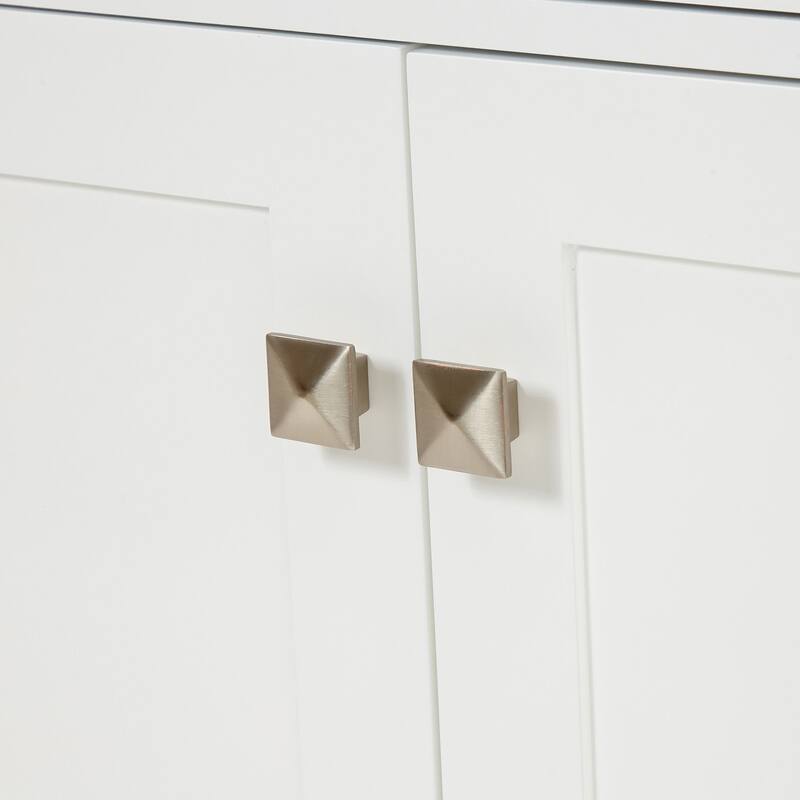 Ariel H060DCQRVO Bristol 60" Free Standing Double Basin Vanity Set