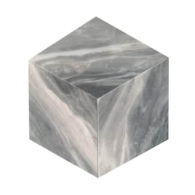 Hexagon Honed Finished Natural Stone Marble Tiles for Wall and Floor, 1 Box 12 PCS