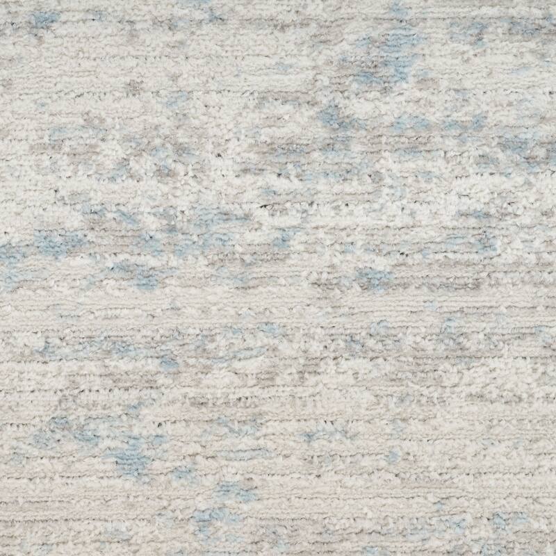 Calvin Klein Captivating Indoor only Abstract Area Rug - Cream/Blue - 3' 2" x 5' - Rectangle