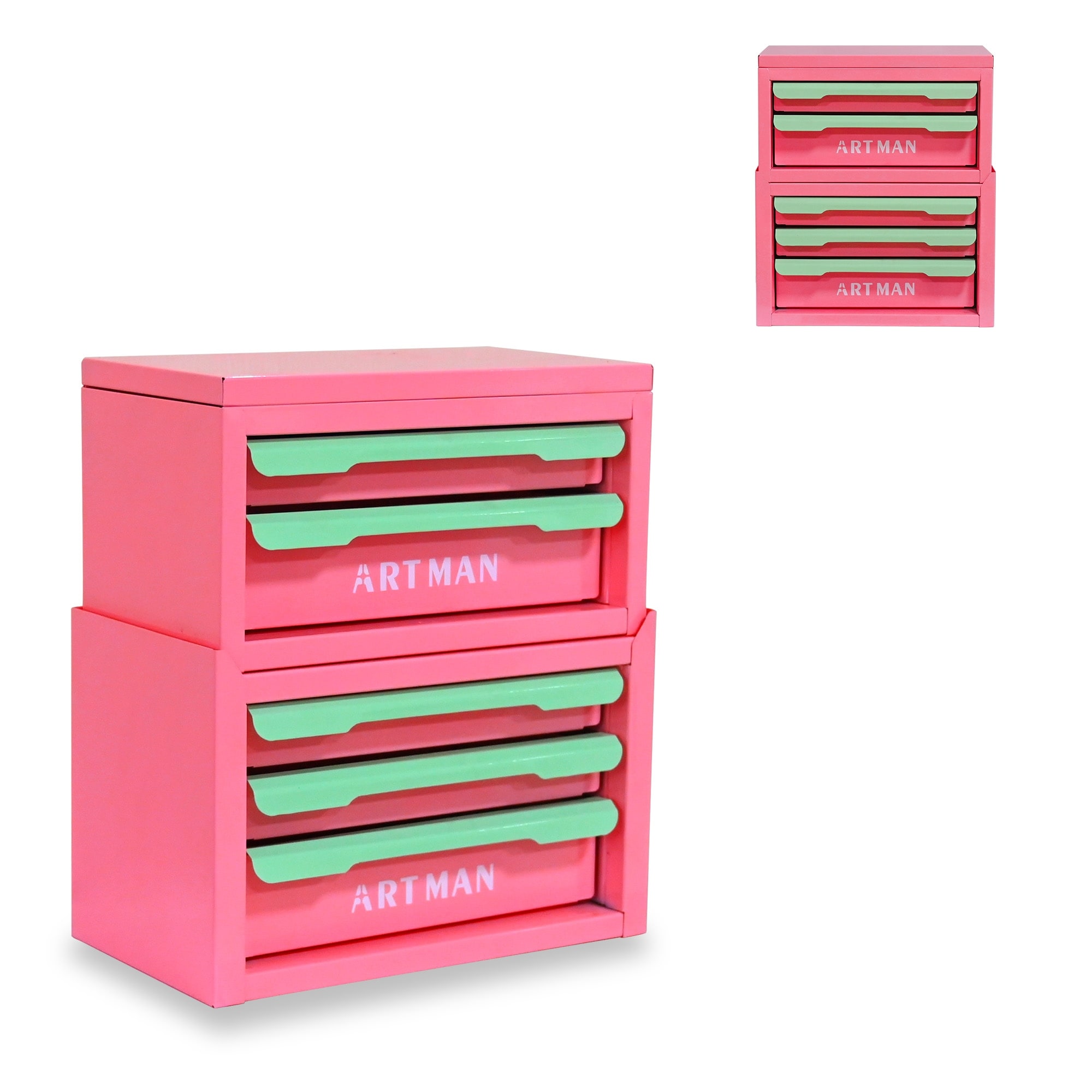 Drawer-style Desktop Storage Box, Desk Stationery Storage Rack