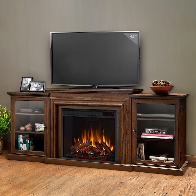 Frederick 72" Electric TV Stand Fireplace by Real Flame