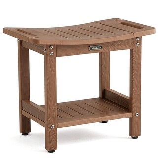 Poly Shower Stool for Inside Shower Waterproof, Shower Bench for ...