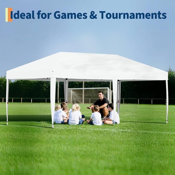 white canopy tent 10x20