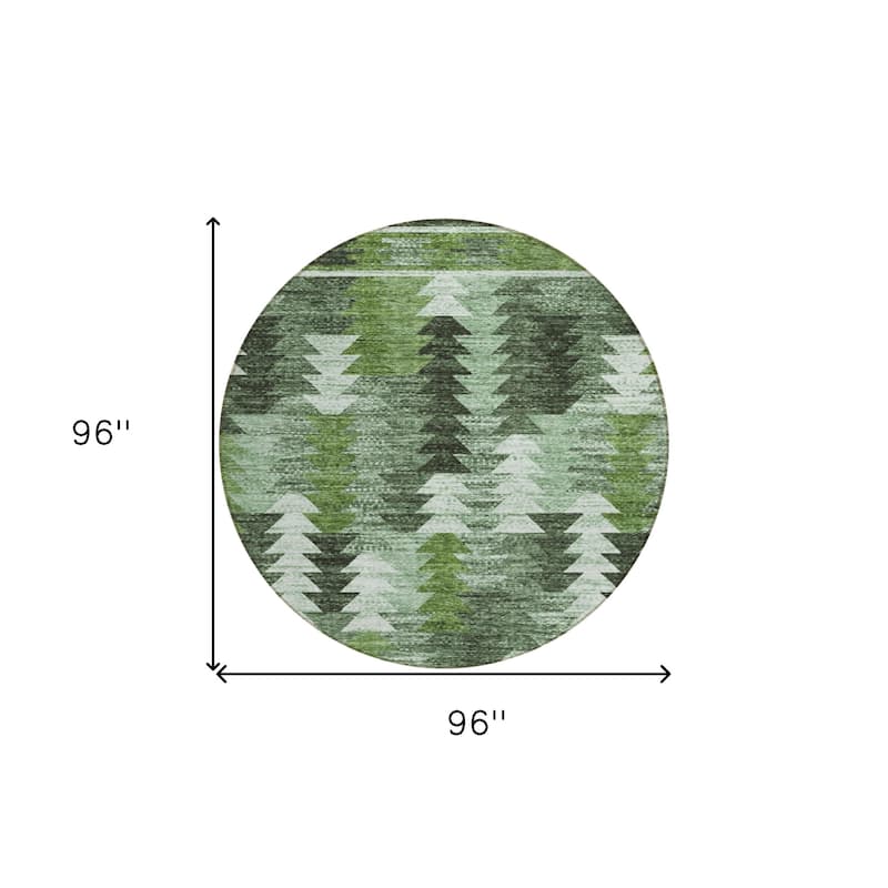 HomeRoots Southwestern Transitional Rectangle Outdoor Rug