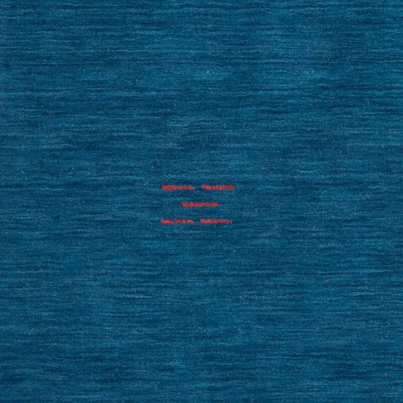 SAFAVIEH Handmade Himalaya Blue Wool Gabbeh Runner Rug