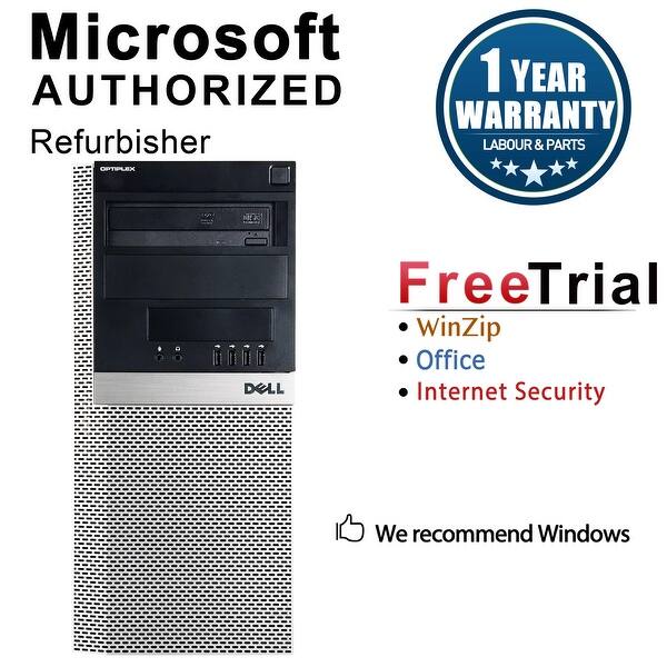 Shop Dell Optiplex 980 Computer Tower Intel Core I5 650 3 2g 8gb Ddr3 1tb Windows 10 Pro 1 Year Warranty Refurbished Black Overstock