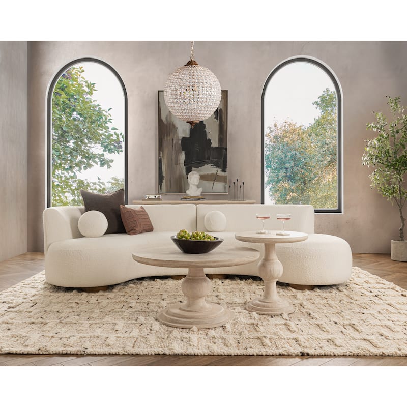 Classic Home Hera Mango Wood Cofee Table