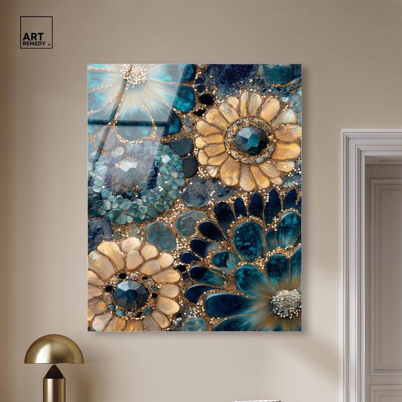 Opulent Geode III Acrylic by Art Remedy, Ready to Hang