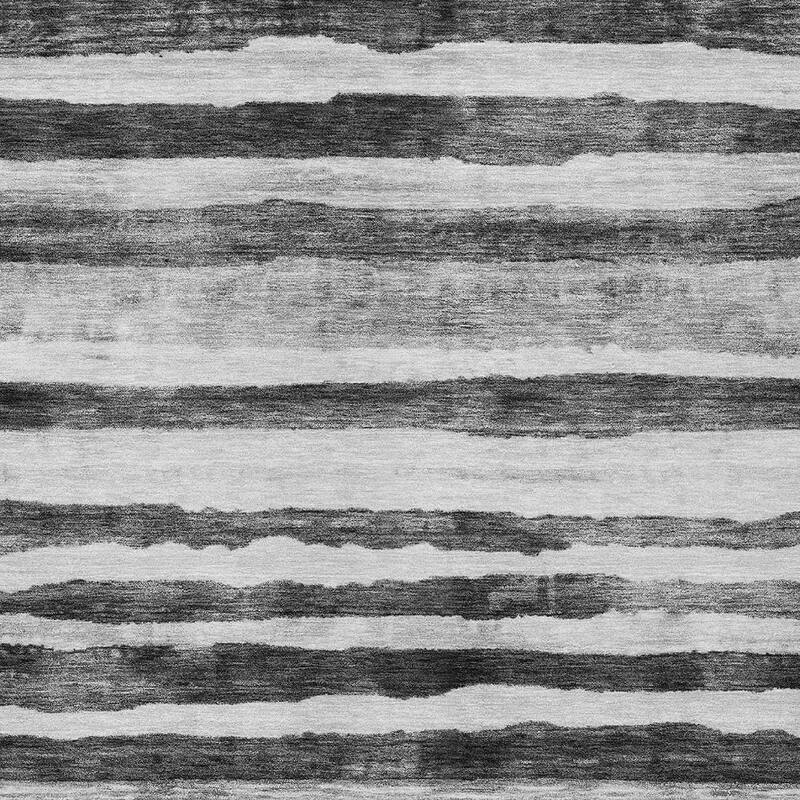 HomeRoots Striped Transitional Rectangle Outdoor Rug