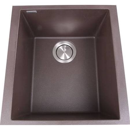 Nantucket Sinks Pr1716 Br 17 In Single Bowl Undermount Granite Nantucket Sinks Pr1716 Br 17 In Single Bowl Undermount Granite Composite Bar Prep