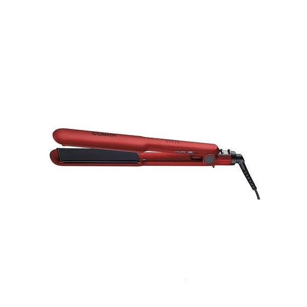 Conair - Cs222st - Dbl Ceramic 1.5" Flatiron Prpl