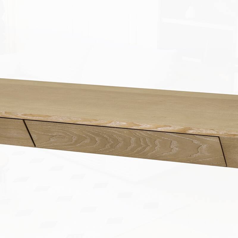 Farmhouse Console Table with 2 Concealed Drawers