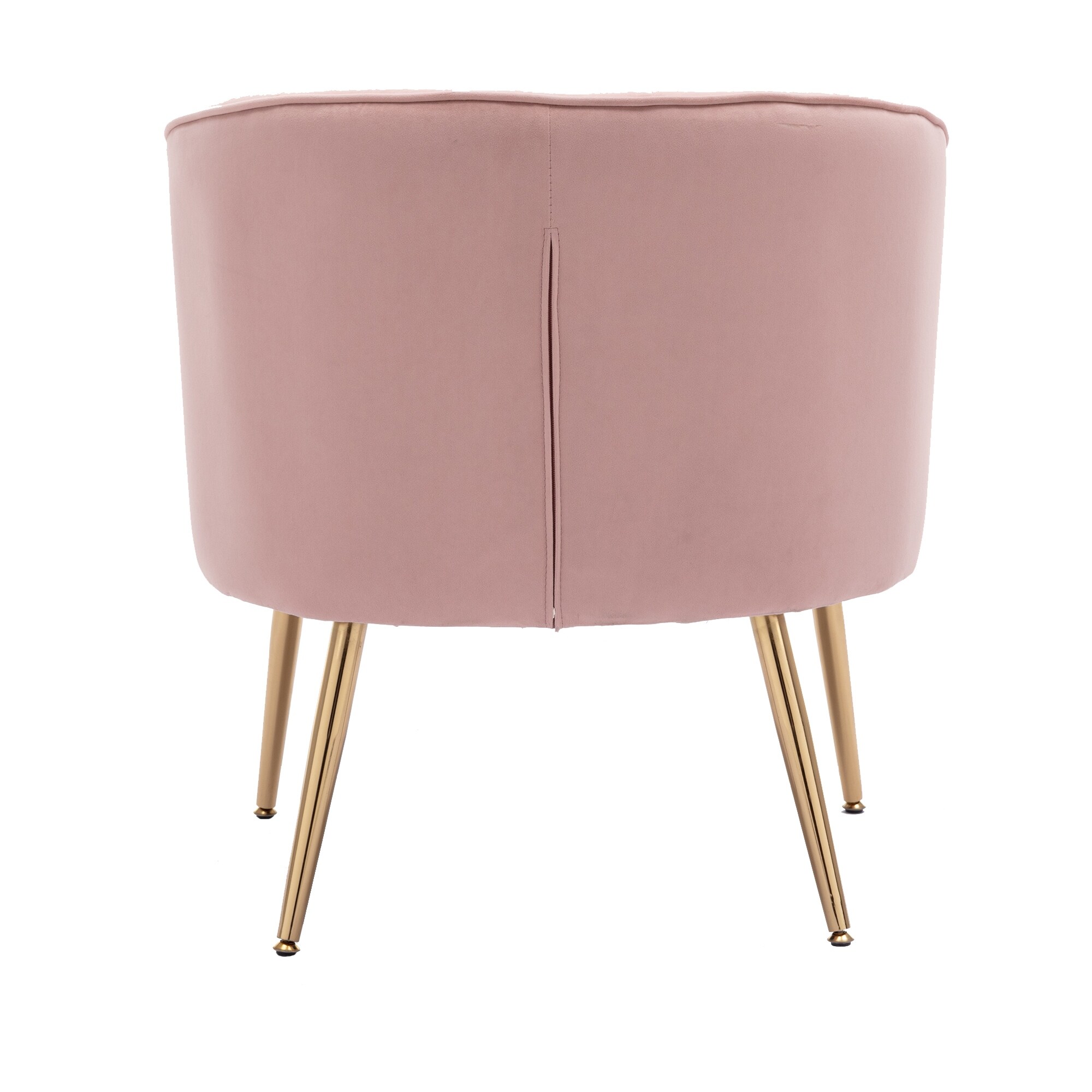 Velvet Accent Chair, Upholstered Modern Single Sofa Side Chair 