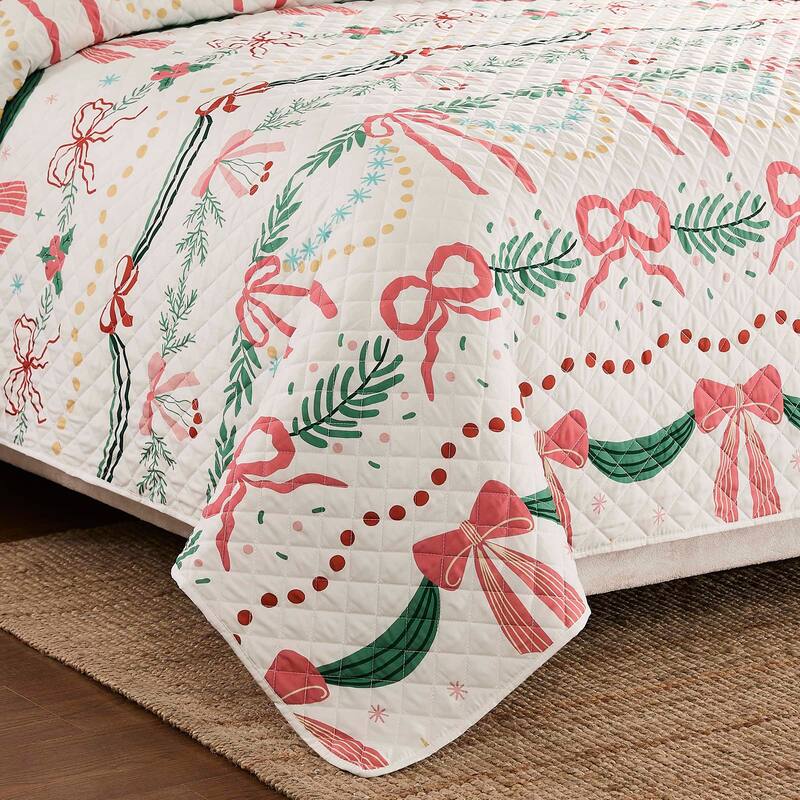 Avanti Linens Bows & Branches Quilt Set